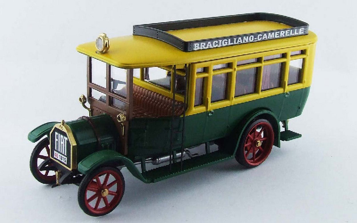 SCALE MODEL COMPATIBLE WITH FIAT 18BL BUS BRACIGLIANO-CAMARELLE 1916 1:43 RIO RI4433