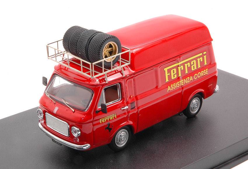 SCALE MODEL COMPATIBLE WITH FIAT 238 ASSISTANCE CORSE FERRARI 1970 1:43 RIO RI4655