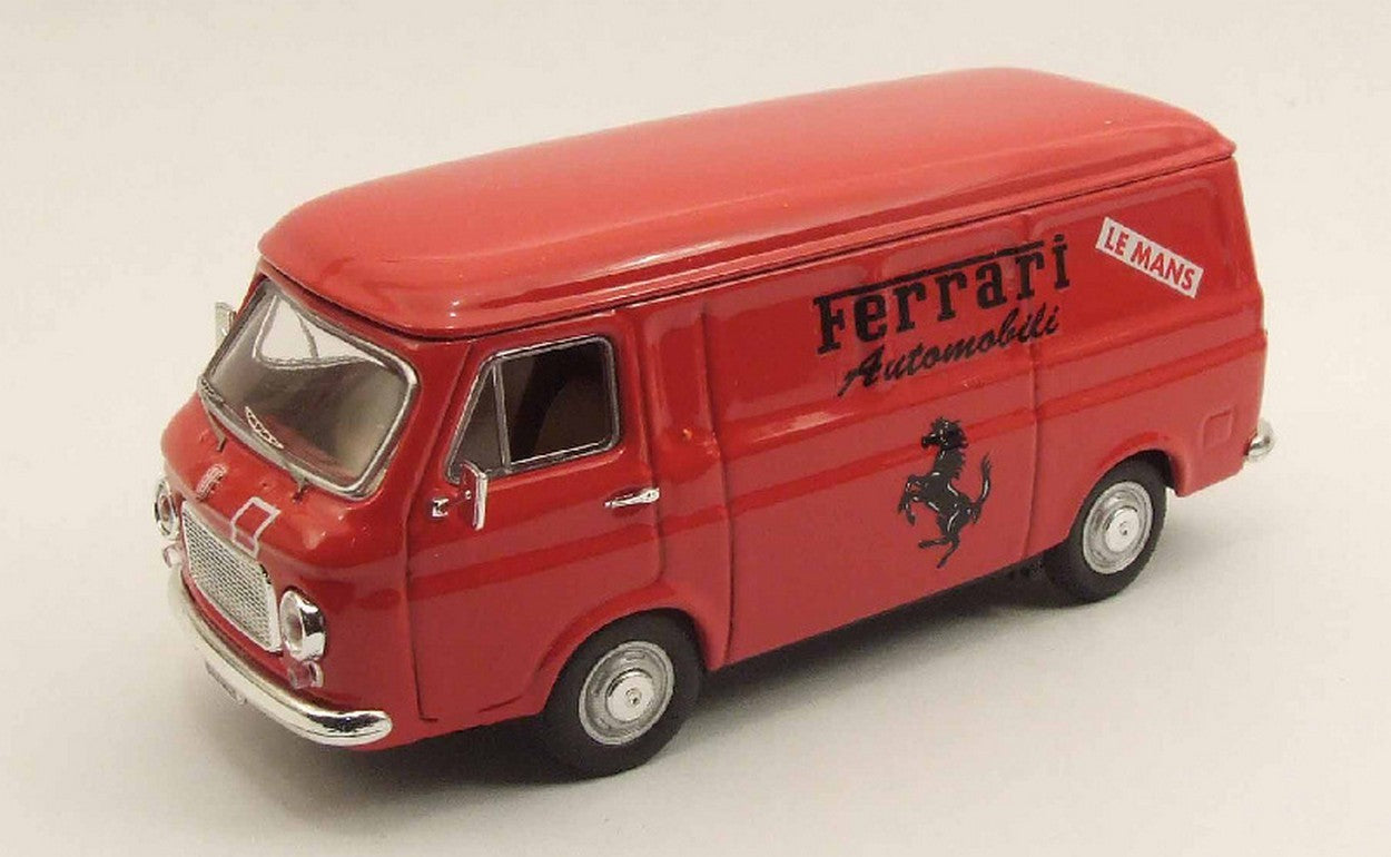 MODELLINO IN SCALA COMPATIBILE CON FIAT 238 ASSISTENZA FERRARI LE MANS 1977 RED 1:43 RIO RI4339