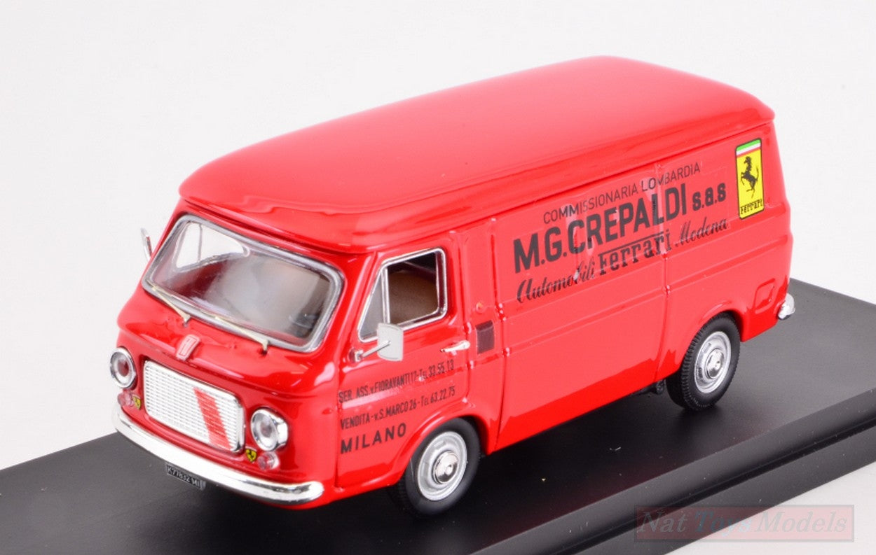 SCALE MODEL COMPATIBLE WITH FIAT 238 COMMISSIONARIA LOMBARDIA 1976 FERRARI MGCREPALDI 1:43 RIO RI4602