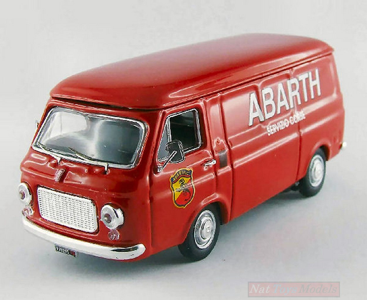 MODELLINO IN SCALA COMPATIBILE CON FIAT 238 SERVIZIO ABARTH CORSE 1970 1:43 RIO RI4391