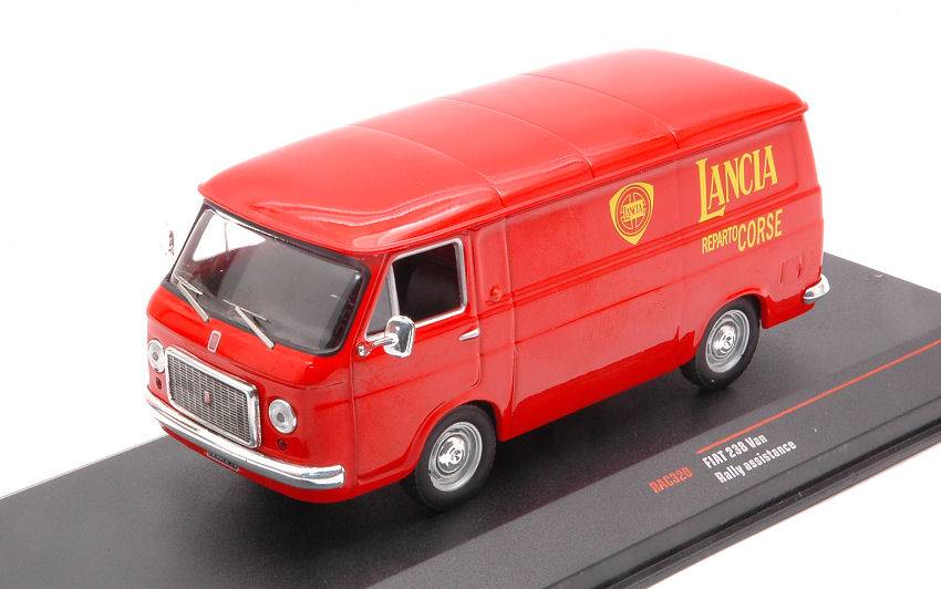 MODELE REDUIT COMPATIBLE AVEC FIAT 238 VAN LANCIA SERVICE 1972 1:43 IXO MODEL RAC320