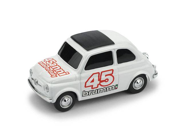 SCALE MODEL COMPATIBLE WITH FIAT 500 BRUMS 45th ANNIVERSARY BRUMM 1:43 BRUMM BMS1745