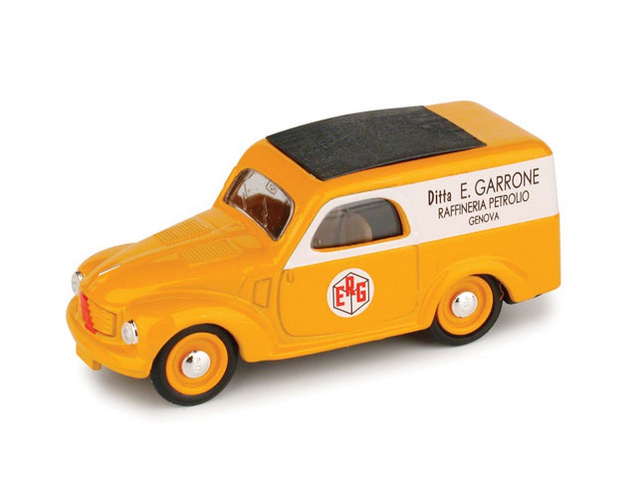 MODELE REDUIT COMPATIBLE AVEC FIAT 500 C VAN ERG 1950 1:43 BRUMM BM0375B