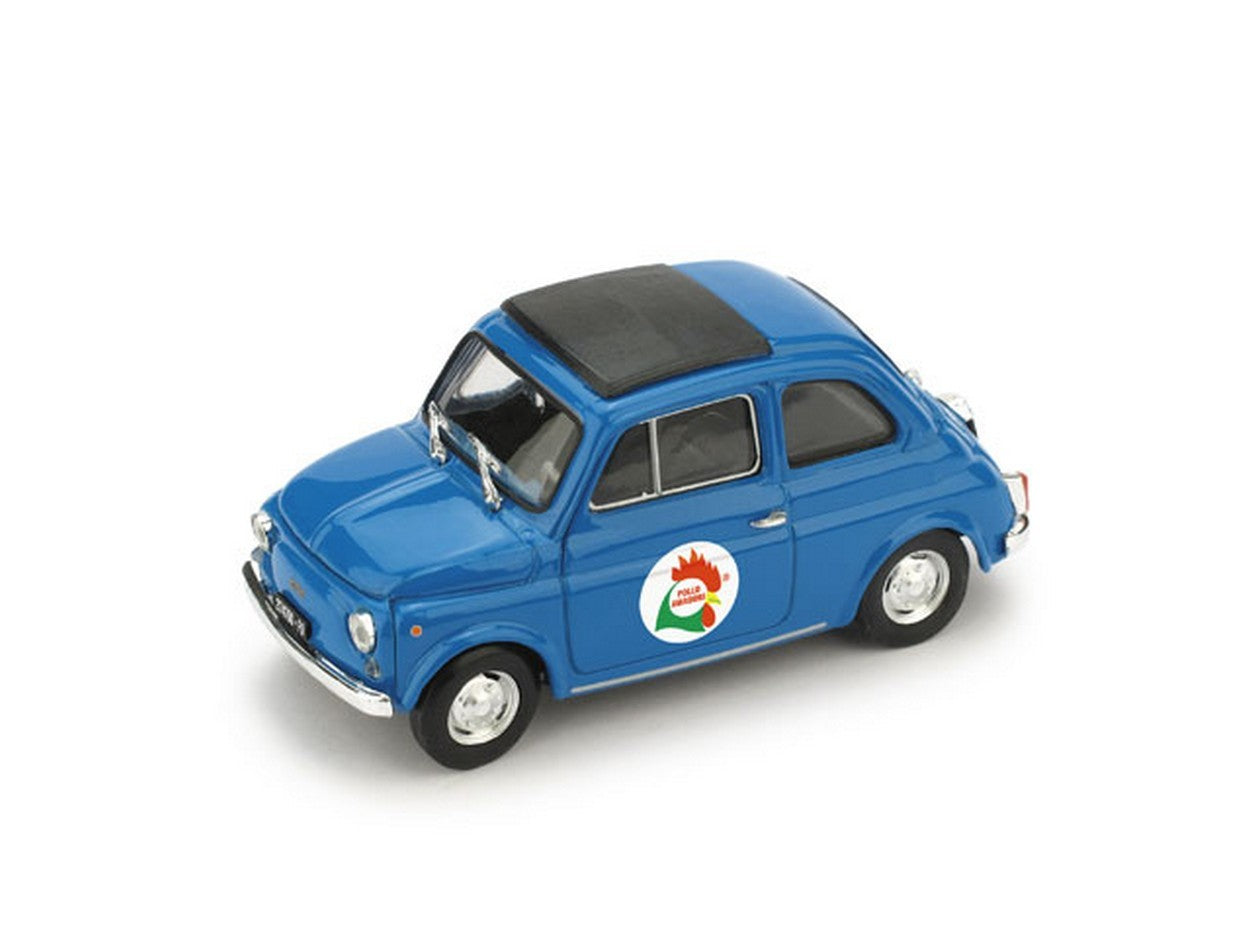 MODELLINO IN SCALA COMPATIBILE CON FIAT 500 R 1972 POLLO AMADORI 1:43 BRUMM BM0485