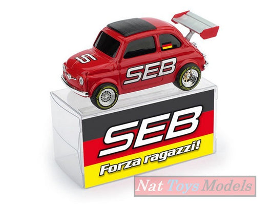 SCALE MODEL COMPATIBLE WITH Fiat 500 SEB Vettel FORZA RAGAZZI LIM.250 1:43 BRUMM BMBR051B