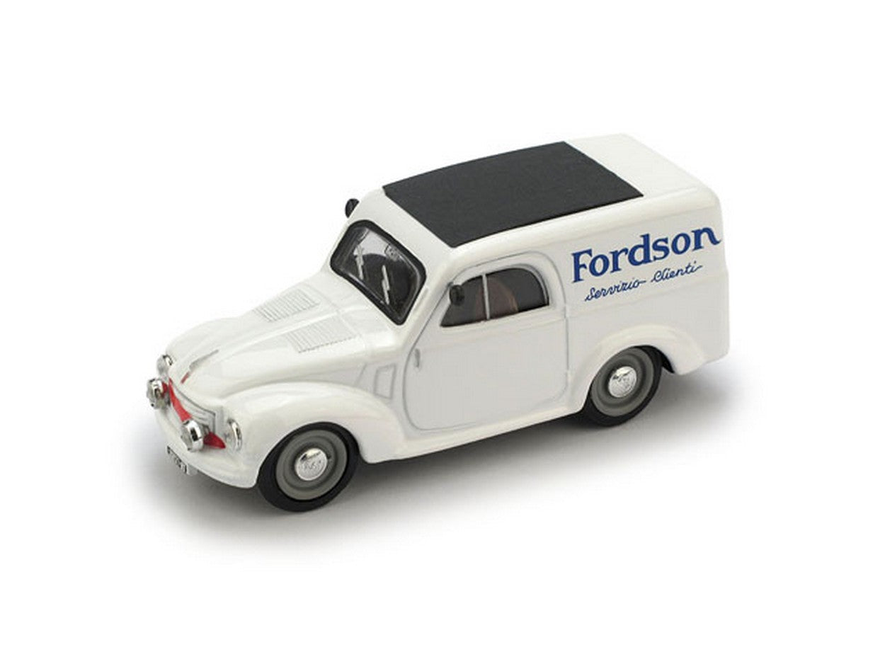 SCALE MODEL COMPATIBLE WITH FIAT 500C FORDSON VAN 1950 1:43 BRUMM BM0545