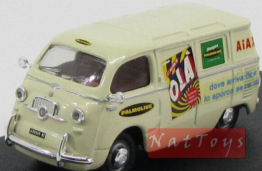 SCALE model COMPATIBLE WITH Fiat 600 Coriasco Ola Palmolive 1:43 Giocher GR190