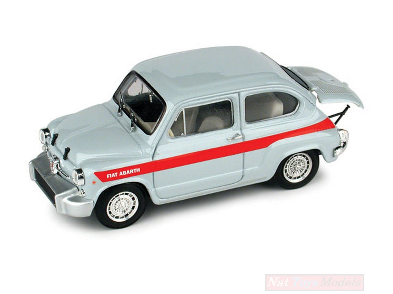 SCALE MODEL COMPATIBLE WITH FIAT 850 ABARTH TC CORSA CLIENTI 1966 1:43 BRUMM BM0350