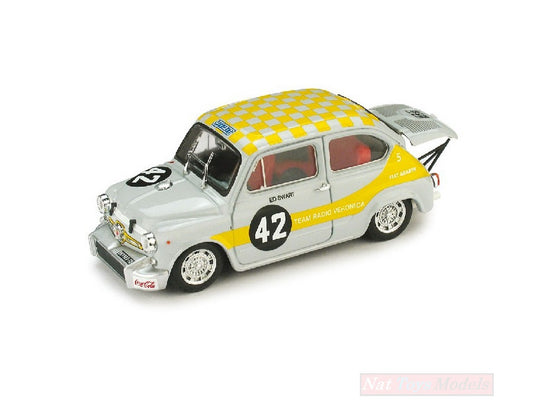 SCALE MODEL COMPATIBLE WITH FIAT ABARTH 1000 N.42 1:43 BRUMM BM0421