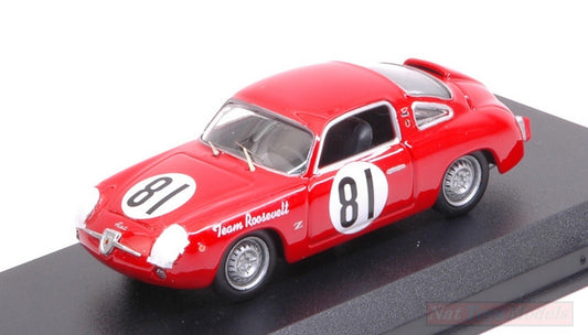 SCALE MODEL COMPATIBLE WITH FIAT ABARTH 750 N.81 10th SCCA NAT.CUMBERLAND 1959 DUNCAN BLACK 1:43 BEST MODEL BT9713