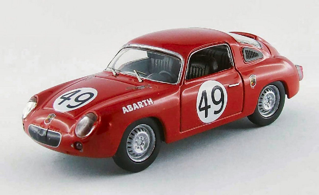 MODELE REDUIT COMPATIBLE AVEC FIAT ABARTH 850 S N.49 44ème LM 1960 FERET-SPYCHINGER 1:43 MEILLEUR MODELE BT9509