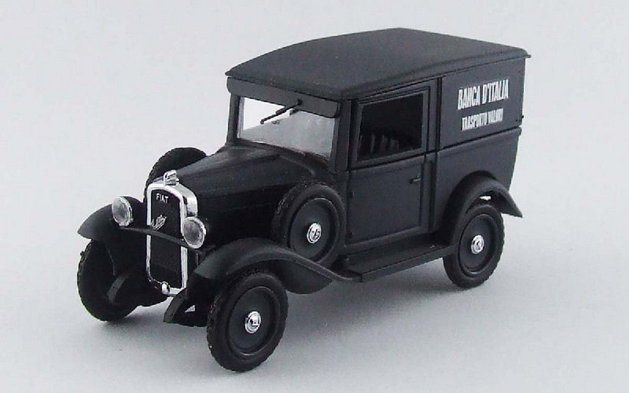 MODELLINO IN SCALA COMPATIBILE CON FIAT BALILLA FURGONE TRASPORTO VALORI 1936 1:43 RIO RI4426