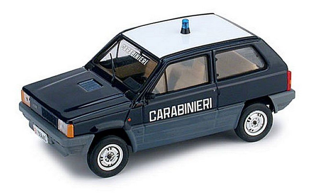 MODELLINO IN SCALA COMPATIBILE CON FIAT PANDA 45 1980 CARABINIERI 1:43 BRUMM BM0394