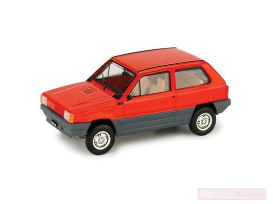 SCALE MODEL COMPATIBLE WITH FIAT PANDA 45 1980 SIAM RED 1:43 BRUMM BM0387-08