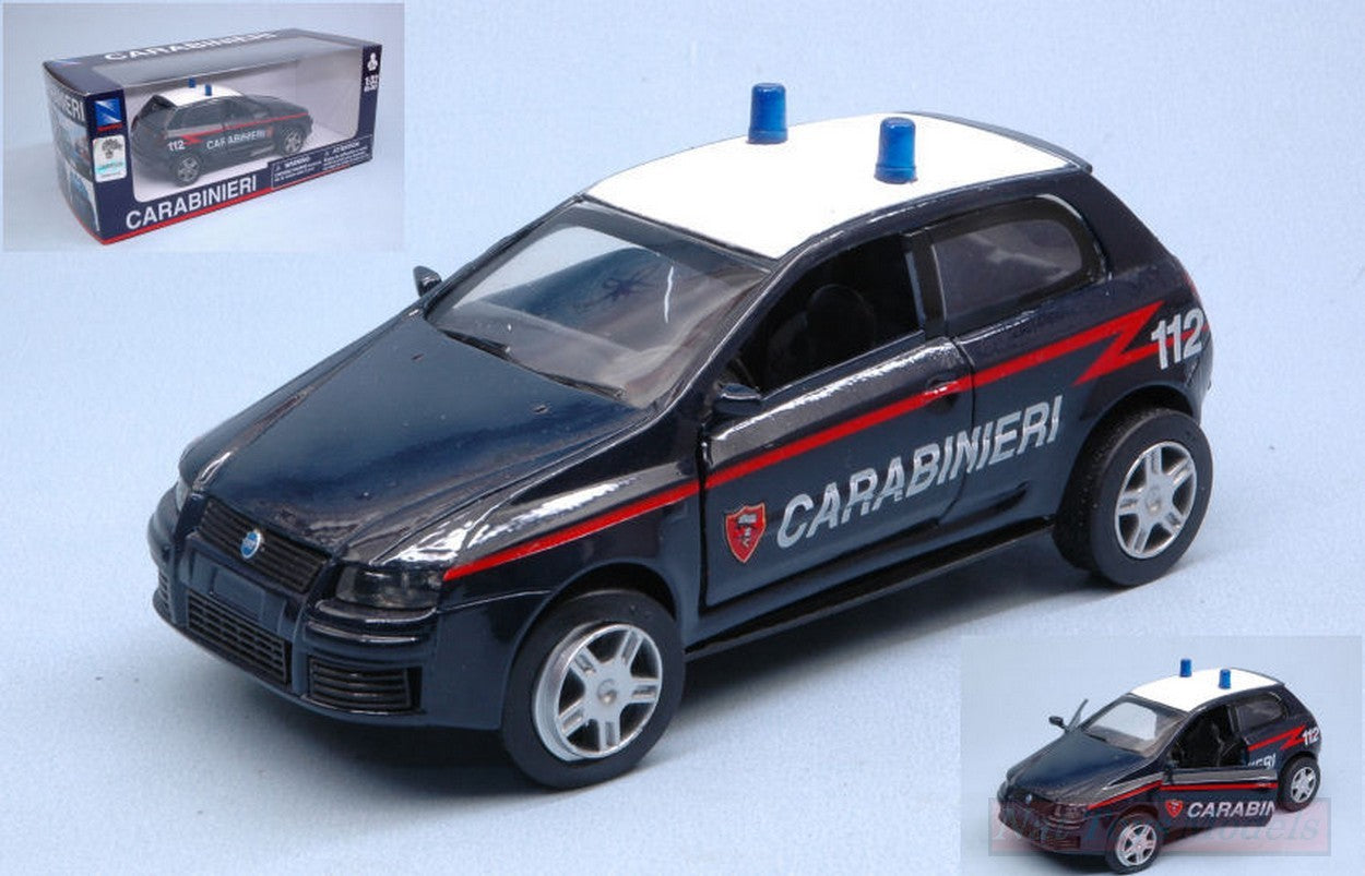 MODELLINO IN SCALA COMPATIBILE CON FIAT STILO CARABINIERI 1:32 NEW RAY NY55003FS