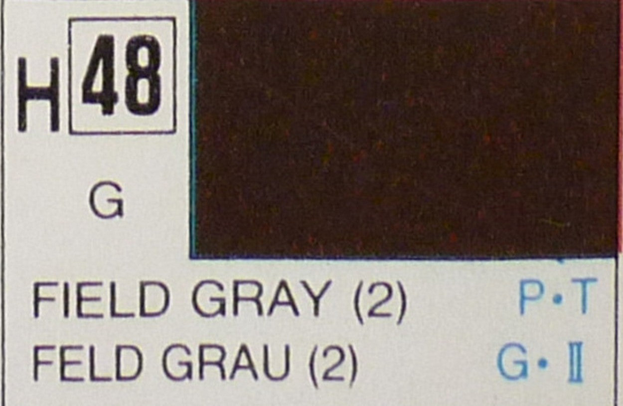 COLORI MODELLISMO FIELD GRAY GLOSS ml 10 Pz.6 GUNZE GU0048