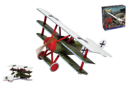 SCALE MODEL COMPATIBLE WITH FOKKER DR1 TRIPLANE Ltn Hans Weiss 1:48 CORGI AA38312