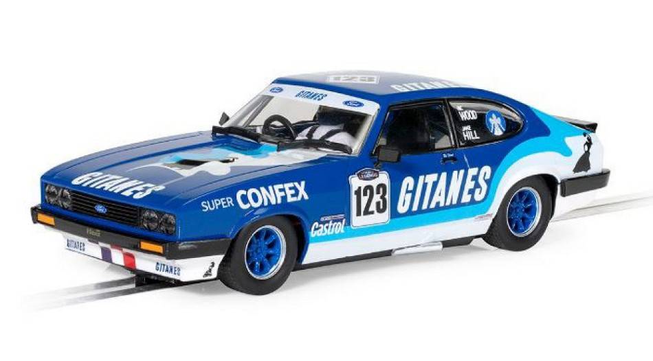 MODELLINO IN SCALA COMPATIBILE CON FORD CAPRI MK3 GERRY MARSHALL TROPHY WINNER 2021 JAKE HILL 1:32 SCALEXTRIC C4402