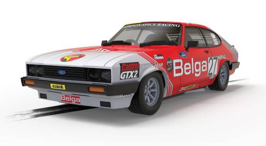 SCALE MODEL COMPATIBLE WITH FORD CAPRI MKIII WINNER 24 H SPA 1978 SLOT 1:32 SCALEXTRIC C4349