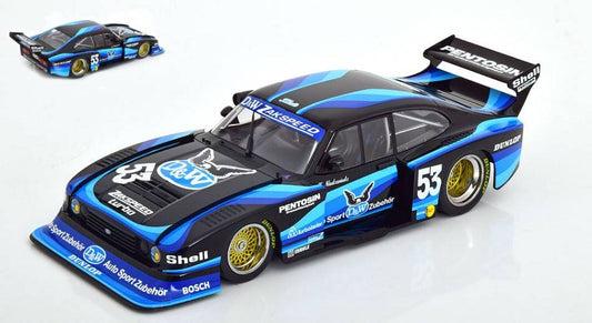 MODELLINO IN SCALA COMPATIBILE CON FORD CAPRI TURBO GR.5 N.53 NORISRING 1980 K.NIEDZWIEDZ  1:18 MODELCARGROUP MCG18802