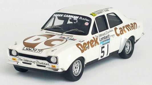 SCALE MODEL COMPATIBLE WITH FORD ESCORT MK1 RAC RALLY 1975 DRUMMOND/CHANNON 1:43 TROFEU TFRRUK94