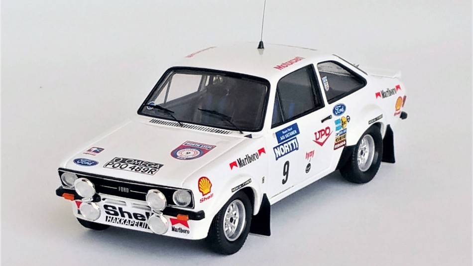 SCALE MODEL COMPATIBLE WITH FORD ESCORT MK2 1000 LAKES RALLY 1976 VATANEN/AHO 1:43 TROFEU TFRRFI28