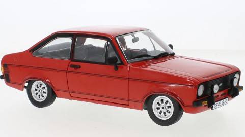 SCALE MODEL COMPATIBLE WITH FORD ESCORT MKII RS1600 SPORT RED 1:18 SUNSTAR SS4618