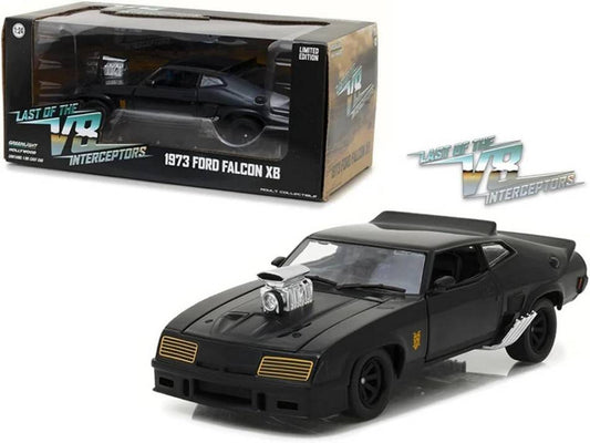 MODELLINO IN SCALA COMPATIBILE CON FORD FALCON XB 1973 "MADMAX-LAST OF THE V8 INTERCEPTORS" 1979 1:24 GREENLIGHT GREEN84051