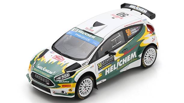 SCALE MODEL COMPATIBLE WITH FORD FIESTA N.50 RALLY MONTE CARLO 2023 H.VOSSEN-A.HULZEBOS 1:43 SPARK MODEL S6727