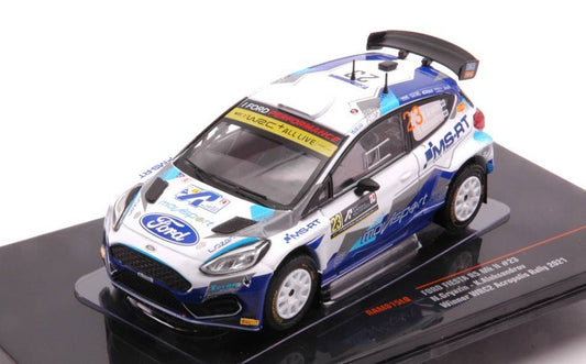 MODELLINO IN SCALA COMPATIBILE CON FORD FIESTA R5 MKII N.23 WRC2 RALLY ACROPOLIS 2021 GRYAZIN/ALEKSAND.1:43 IXO MODEL RAM815LQ