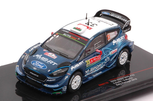 MODELLINO IN SCALA COMPATIBILE CON FORD FIESTA RS WRC N.33 RALLY PORTUGAL 2019 EVANS-MARTIN 1:43 IXO MODEL RAM715