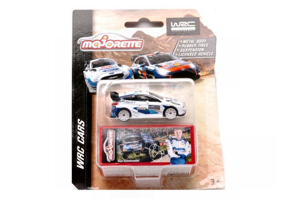 MODELLINO IN SCALA COMPATIBILE CON FORD FIESTA WRC N.44 RALLY MONTECARLO 2021 GREENSMITH/EDMONDSON MAJORETTE MJ212084012F