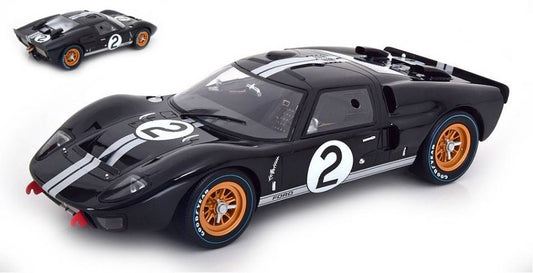 MODELLINO IN SCALA COMPATIBILE CON FORD GT40 MKII N.2 24 H LE MANS 1966 MC LAREN-AMON 1:12 CMR CLASSIC MODEL REPLICARS CMR12034