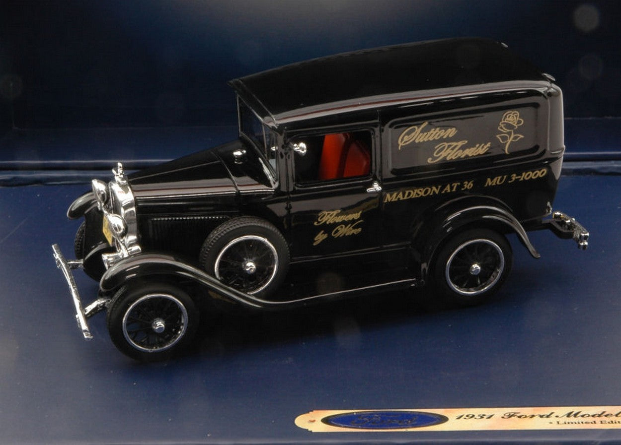 MODELLINO IN SCALA COMPATIBILE CON FORD MODEL A LIVERY SUTTON FLORIST 1913 1:43 FORD GENUINE PARTS FGP0439