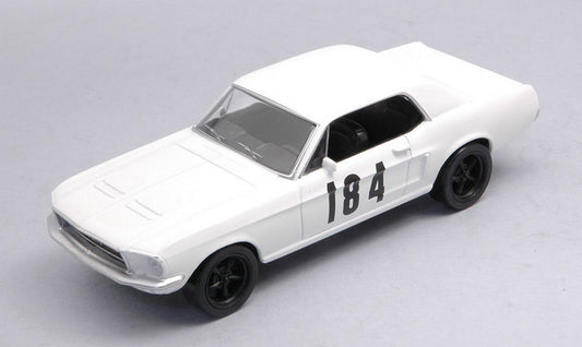 SCALE MODEL COMPATIBLE WITH FORD MUSTANG 1968 WHITE N.184 1:43 NOREV NV270557