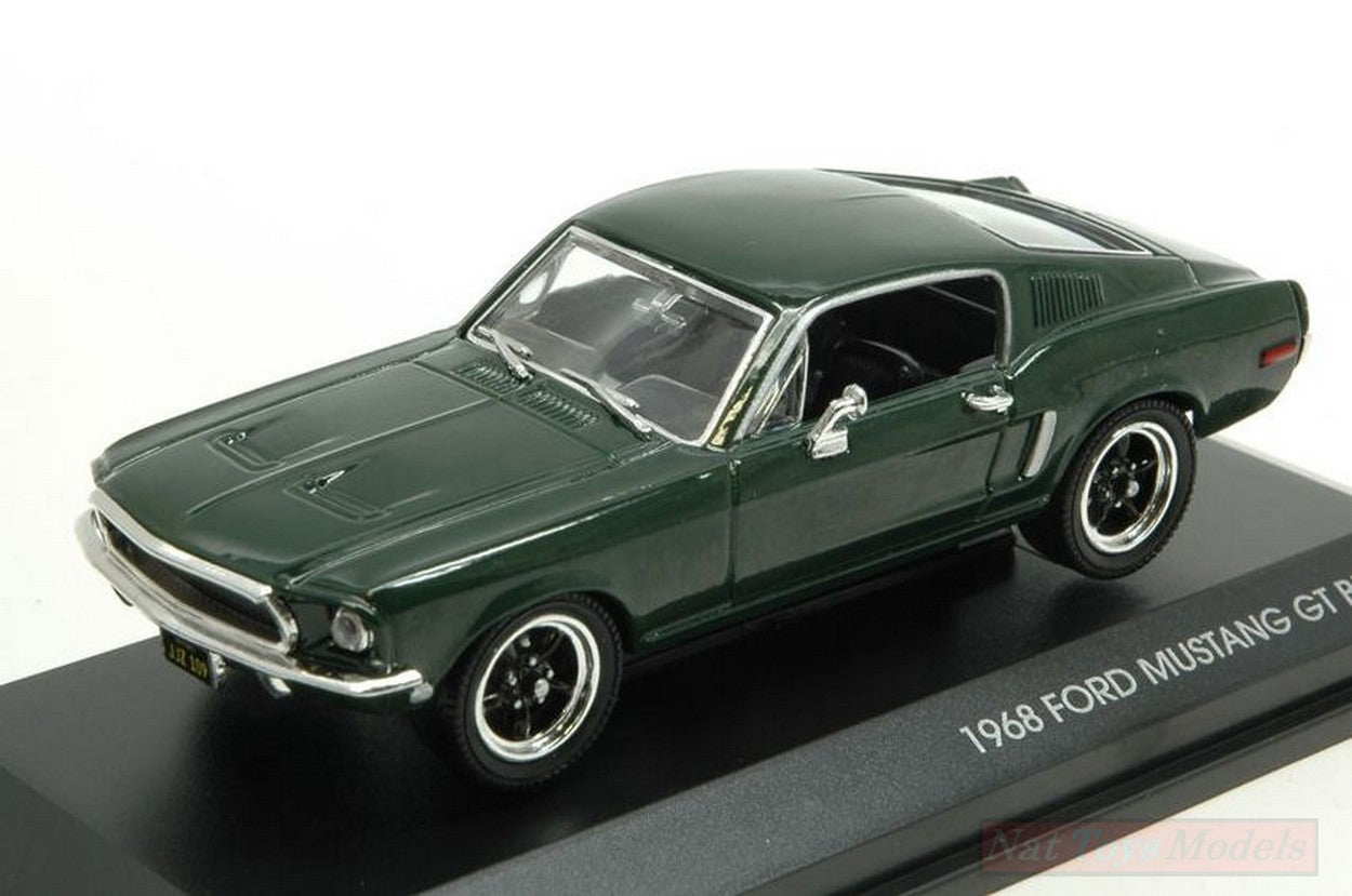 MODELLINO IN SCALA COMPATIBILE CON FORD MUSTANG GT "BULLIT" 1968 1:43 LUCKY LDC43207