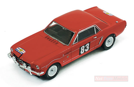 SCALE MODEL COMPATIBLE WITH FORD MUSTANG N.83 8th (1st CLASS) TOUR DE FRANCE 1964 PROCTER-COWAN 1:43 PREMIUMX PRD310