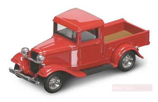 MODELLINO IN SCALA COMPATIBILE CON FORD PICK UP 1934 RED 1:43 LUCKY DIE CAST LDC94232R