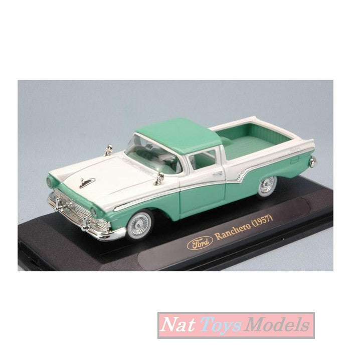 MODÈLE RÉDUIT COMPATIBLE AVEC Ford Ranchero 1957 1:43 LINO DIE CAST YAT MING YM94215