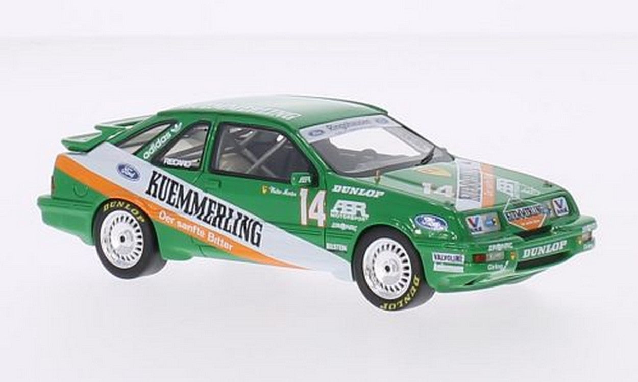 SCALE MODEL COMPATIBLE WITH FORD SIERRA XR4Ti N.14 DPM ZOLDER 1987 W.MERTES 1:43 NEO NEO44300