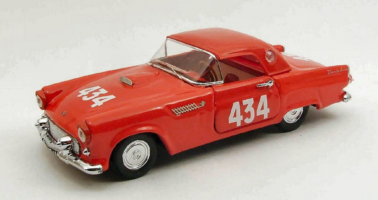 SCALE MODEL COMPATIBLE WITH FORD THUNDERBIRD N.434 MILLE MIGLIA 1957 SMADSA-RASELLI 1:43 RIO RI4362