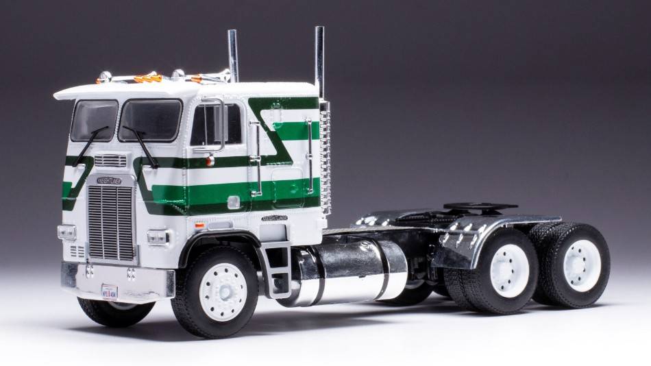 SCALE MODEL COMPATIBLE WITH FREIGHTLINER FLA 1993 WHTE 1:43 IXO MODEL TR149