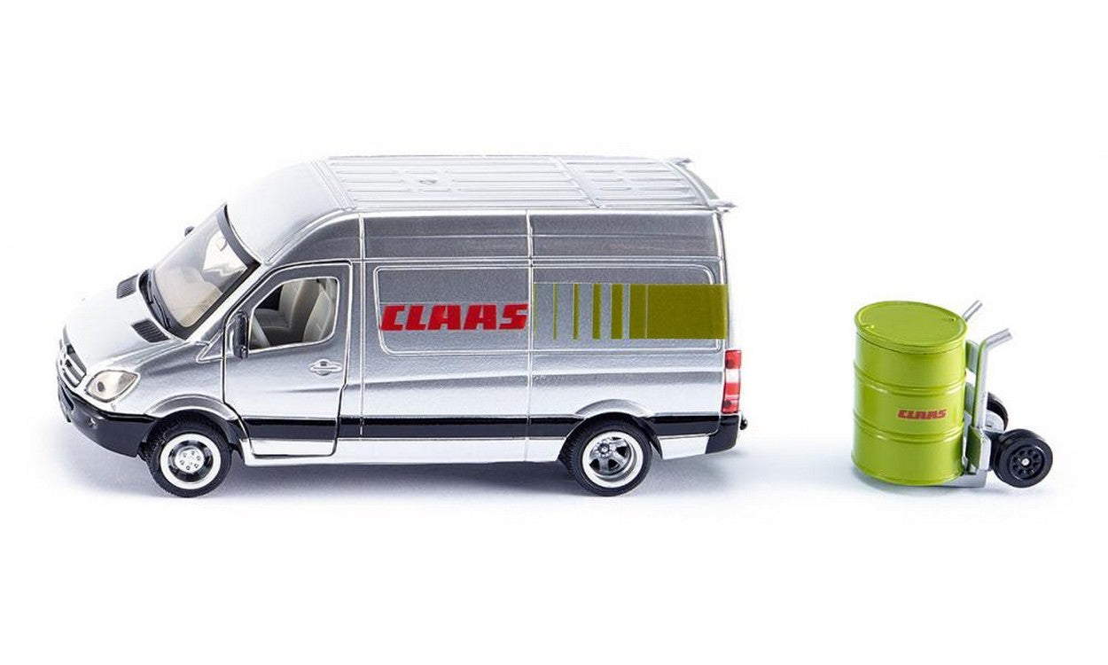 SCALE MODEL COMPATIBLE WITH CLAAS SERVICE VAN 1:50 SIKU SK1995