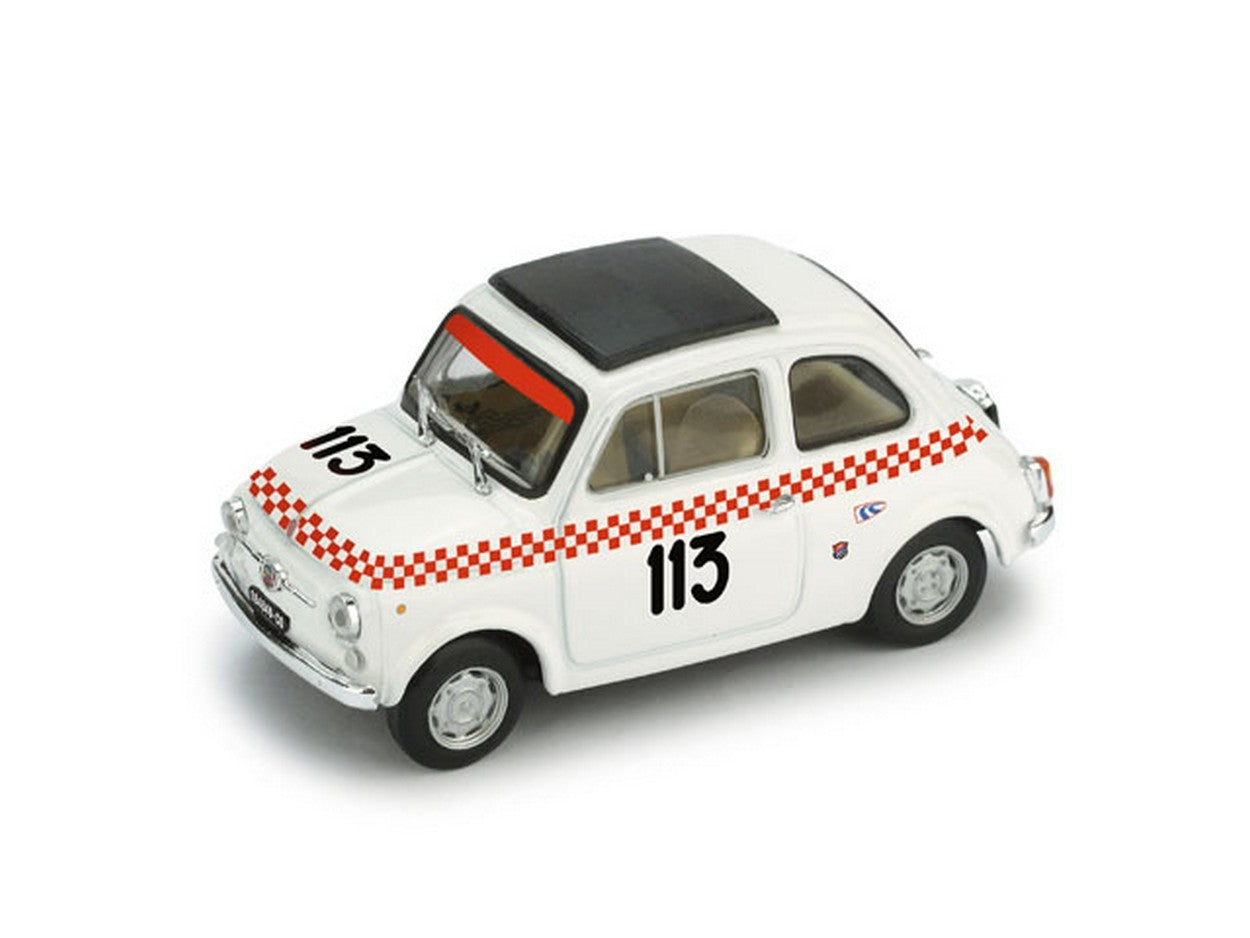 SCALE MODEL COMPATIBLE WITH GIANNINI 500 TV N.113 TROFEO VAL CAMONICA 1969 BEPPE DOSI 1:43 BRUMM BM0489