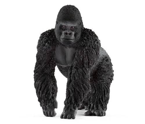 SCALE MODEL COMPATIBLE WITH SCHLEICH MALE GORILLA SCH14770 3D FIGURES