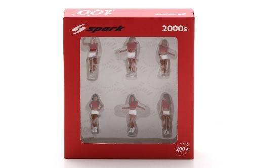 SCALE MODEL COMPATIBLE WITH GRID GIRLS 2000s 1:43 SPARK MODEL 43AC024