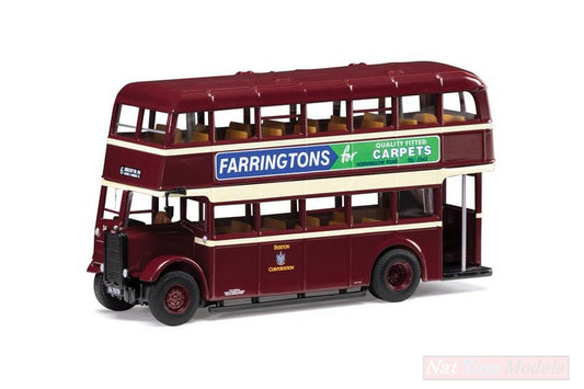 MODÈLE RÉDUIT COMPATIBLE AVEC BUS UTILITAIRE GUY ARAB II 6 ANGLESEY Rd VIA STATION &amp; UXBRIDGE St. 1:76 CORGI OM43917A