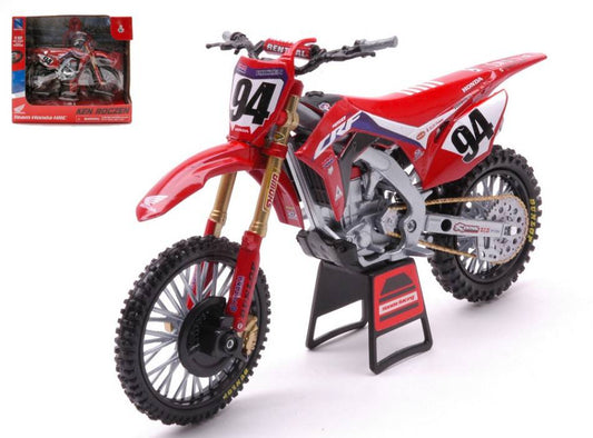 SCALE MODEL COMPATIBLE WITH HONDA CRF450R HRC N.94 KEN ROCZEN 1:12 NEW RAY NY58263