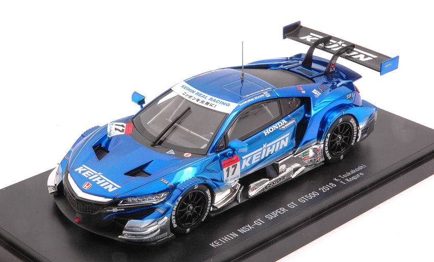 MODELLINO IN SCALA COMPATIBILE CON HONDA MOTUL NSX-GT N.17 SUPER GT500 2018 K.TSUKAKOSHI-T.KOGURE 1:43 EBBRO EB45630